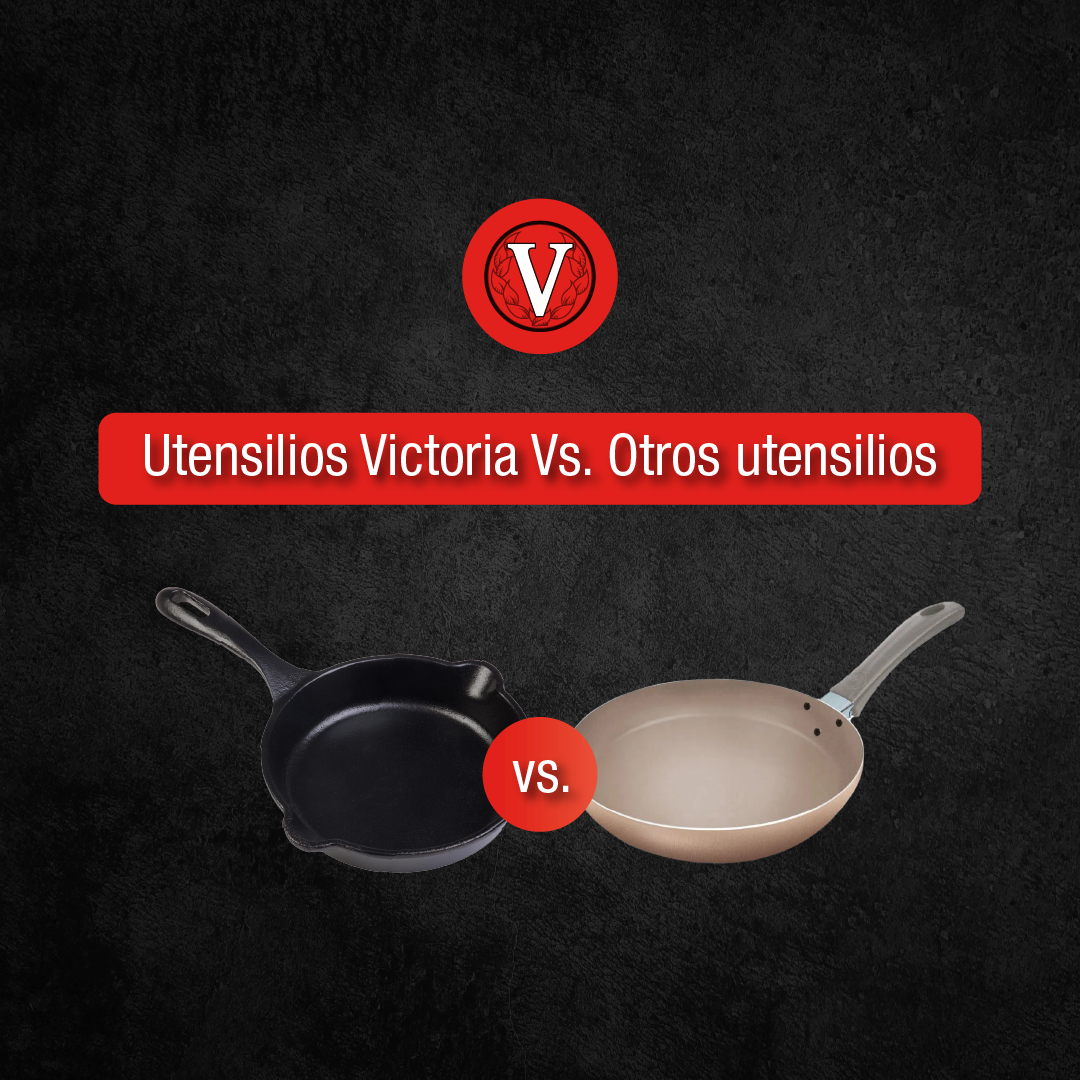 Diferencias entre los Utensilios de Hierro Fundido Victoria y los de Otros Materiales