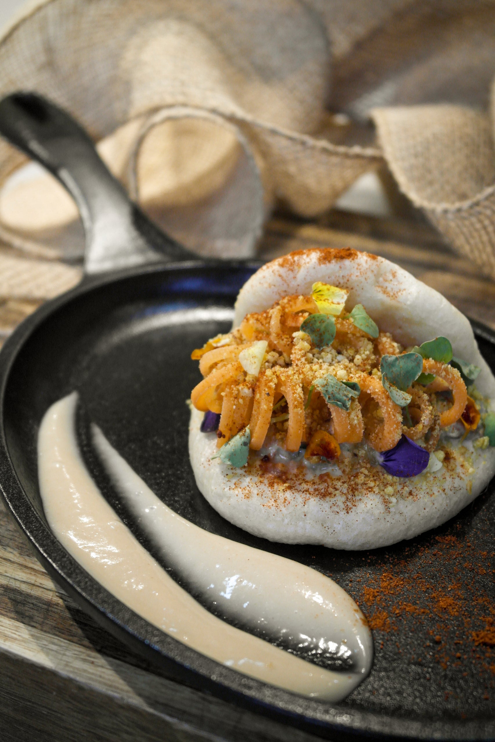 Bao de chicharron