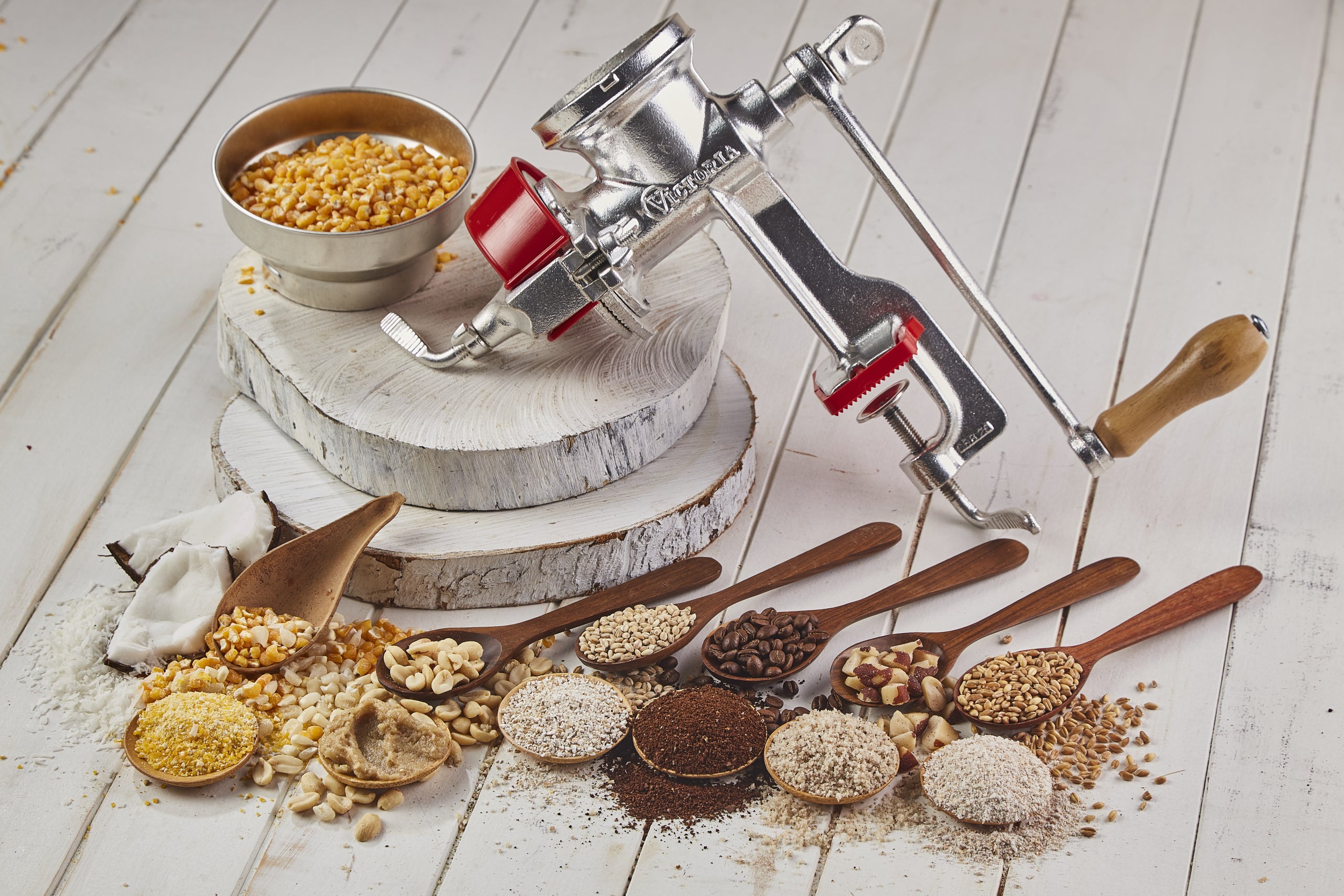 Molino de grano Victoria, una tradición en la cocina