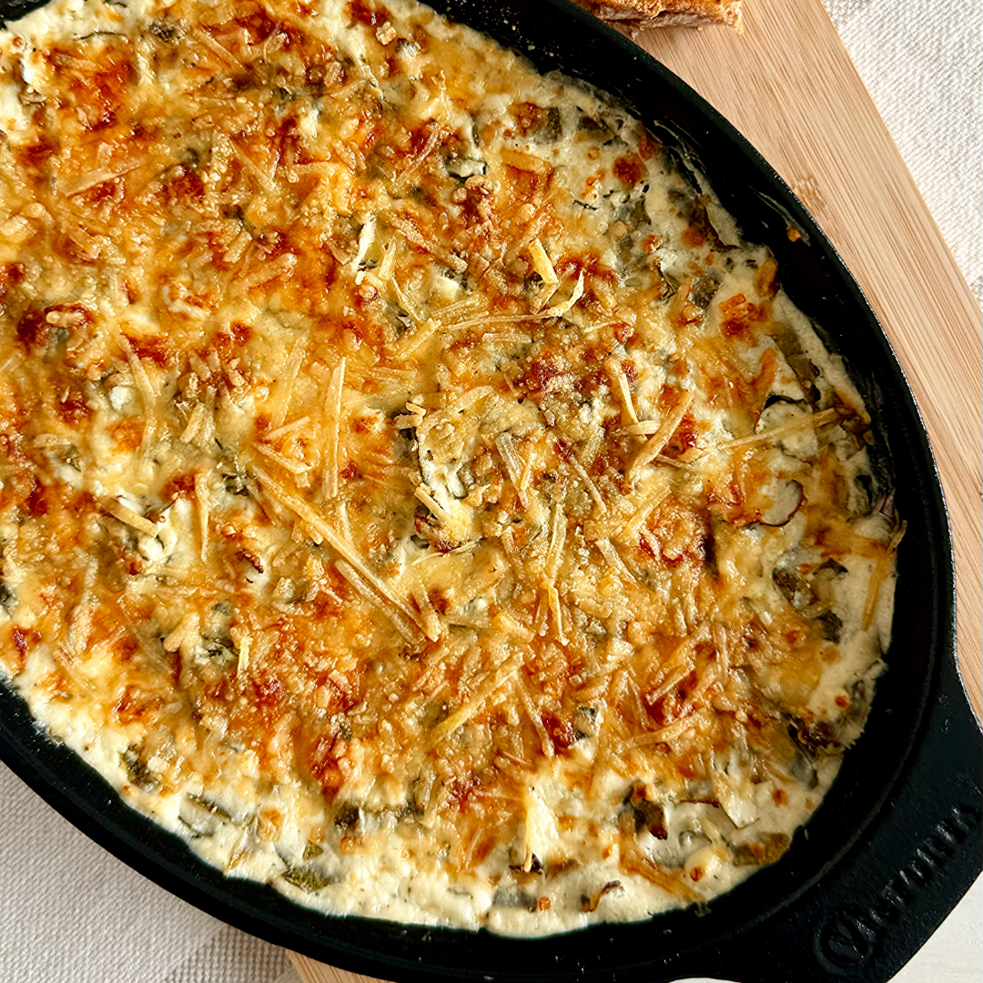 Dip de Espinacas al Horno