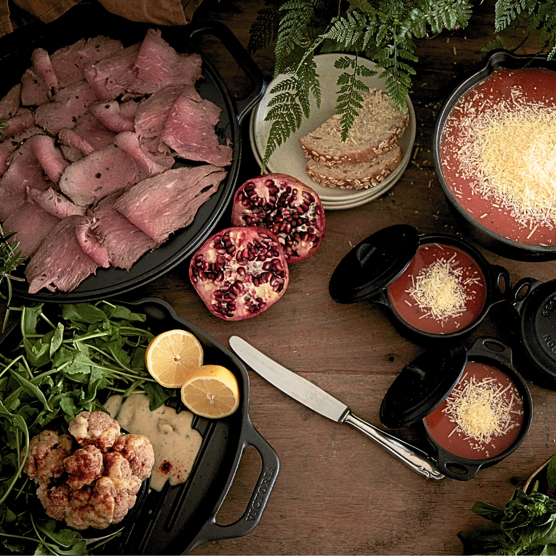 La inversión perfecta para tu cocina: Utensilios de hierro fundido Victoria