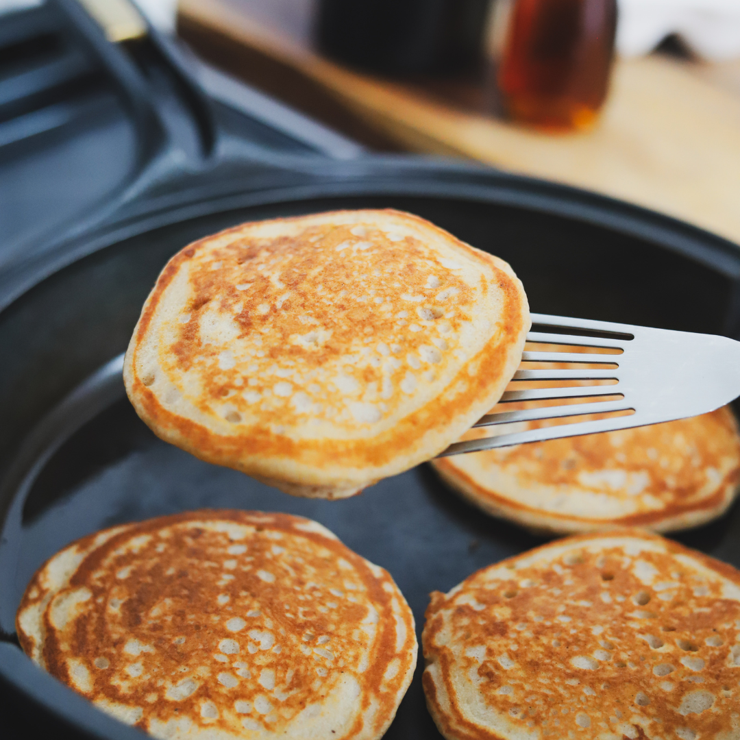 Pancakes de Manzana Especiada