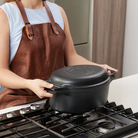 Horno Holandés Ovalado 5.7 L Olla Esmaltado