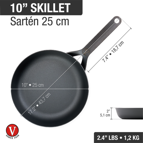 Sartén Acero al Carbono 25 cm
