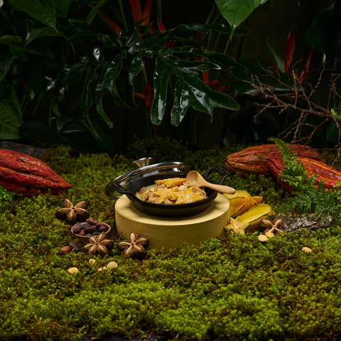 Mini Cazuela Colibrí 14 Cm Con Tapa Vidrio Esmaltada