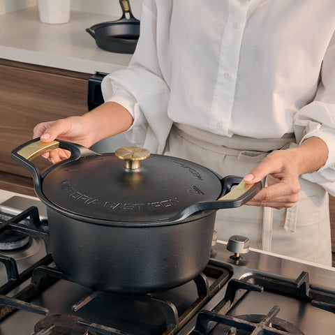 Horno Holandés de Hierro Fundido Olla 5.7 Litros Soft