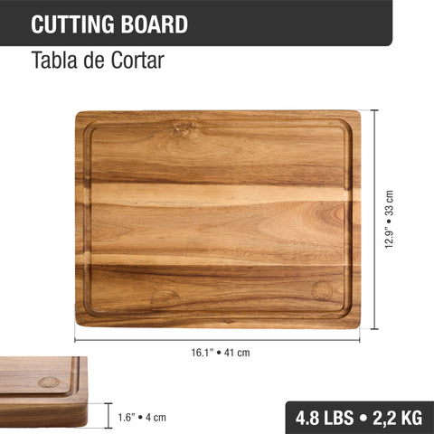 Tabla para picar en Madera de Acacia – Victoria