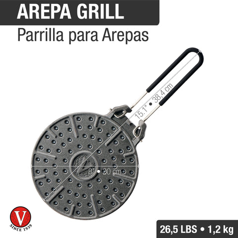 Parrilla para arepas