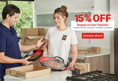 Sartén de Hierro Fundido 25 Cm Soft